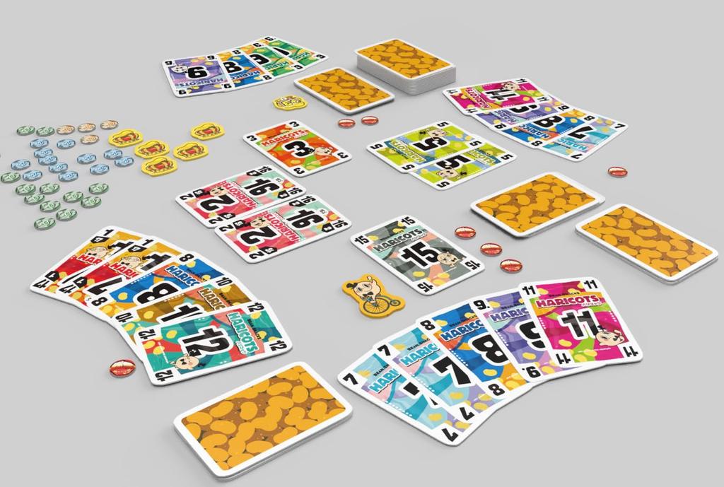 ForGames Haricots Ages Board Game (3-5 Players, 20-30 Minutes, 8+)