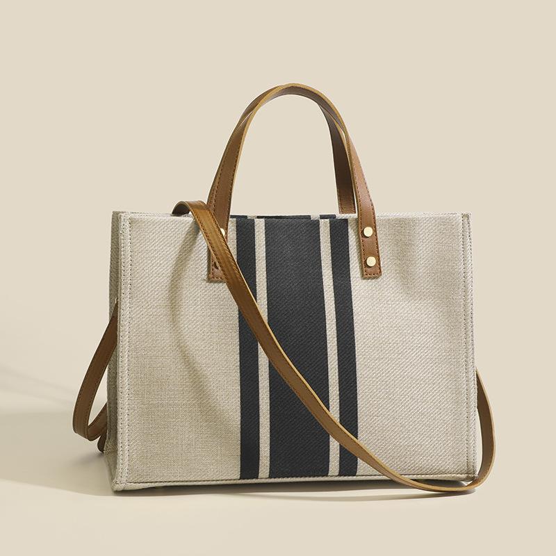 Осенняя мода сумка-тоут для поездок на работу Niche Cross портфель Ins Canvas Tote Bag