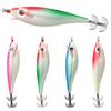 Copper Sinker Luminous Artificial Jigs Octopus Bait Wood Shrimp Lures Fishing Tackle Squid Hook