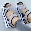 Fashion 2024 Summer New Fashion Comfortable Women's Low Heel Casual Wedge Sandals