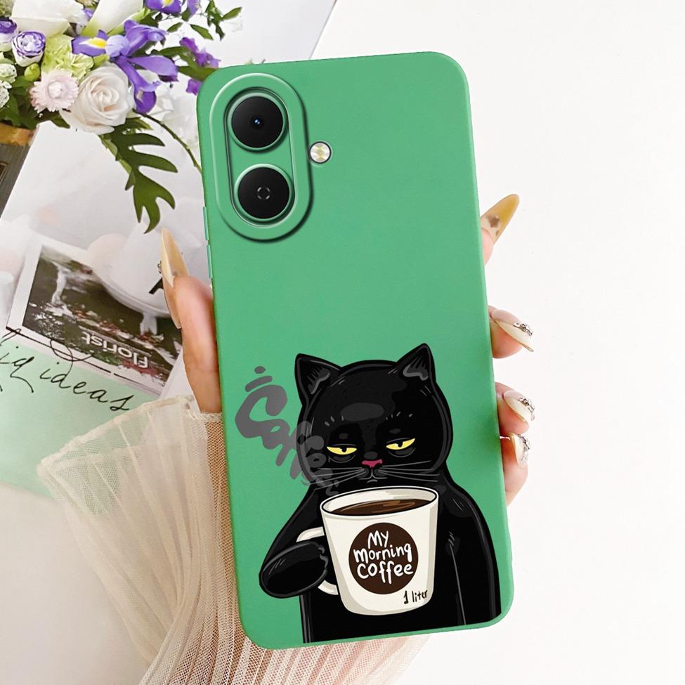 Чехол для Tecno KM4 Чехол для Tecno Spark Go 2 Роскошный Модный Милый Мультяшный Забавный Расписной Силиконовый Чехол для Телефона