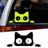 Peeking Cat Animal Car Styling Auto Window Durable Stickers Automobile Body Trunk Bumper Funny Decals Car Accessories