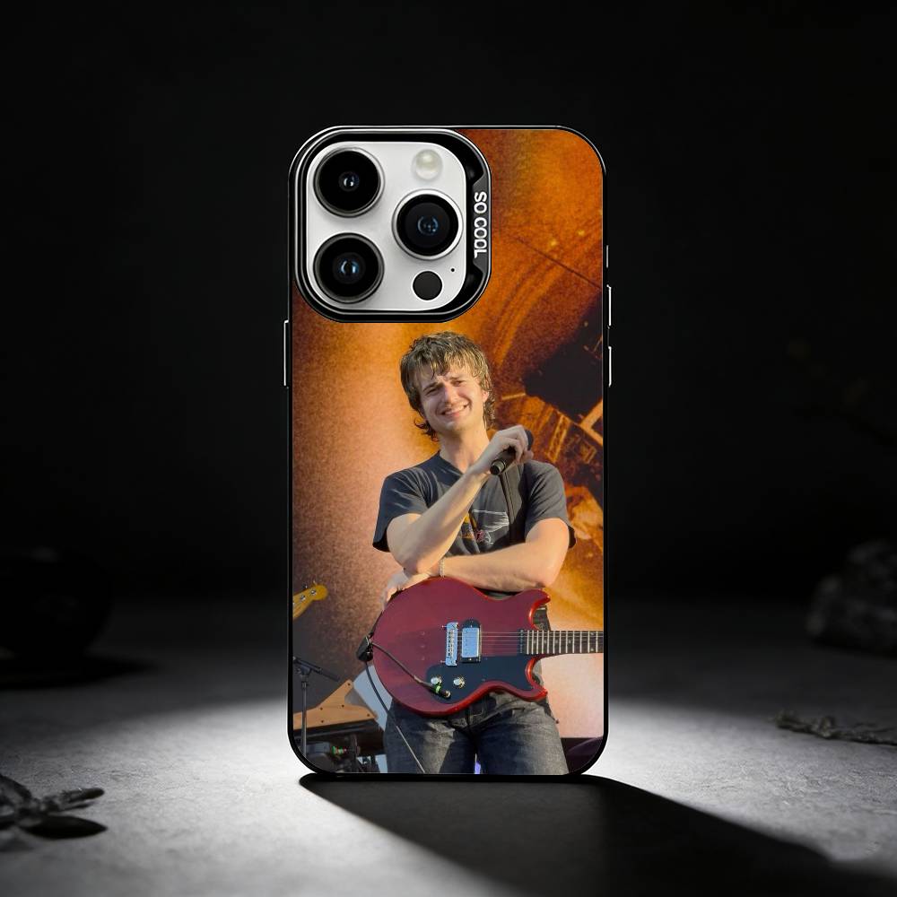 D-Djo Joe K-Keery Singer Phone Case For iPhone 17,16,15,14,13,12,11 Plus,Pro Max,XS,Colored silver phone case