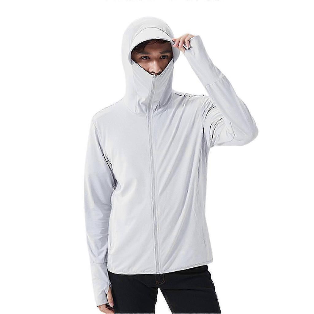 \u200bLightweight UV Protection Sun Hoodie with UPF Sunproof Design for Summer Outdoor Daily Wear and Travel