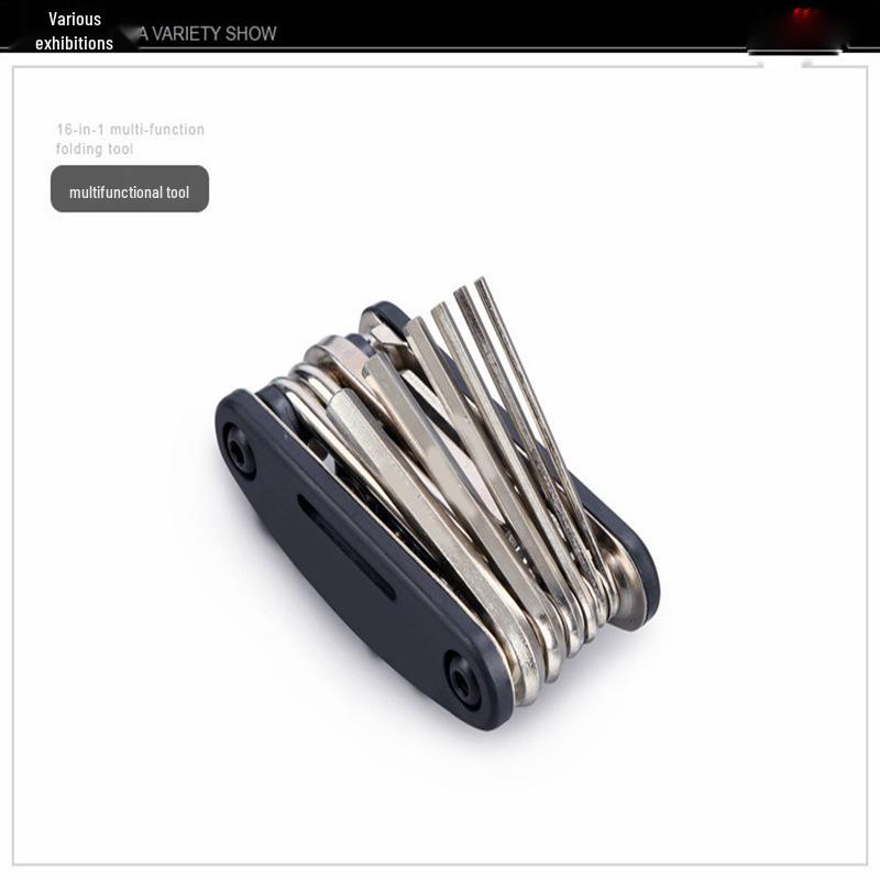 Набор многофункциональных инструментов для ремонта велосипеда 15-в-1