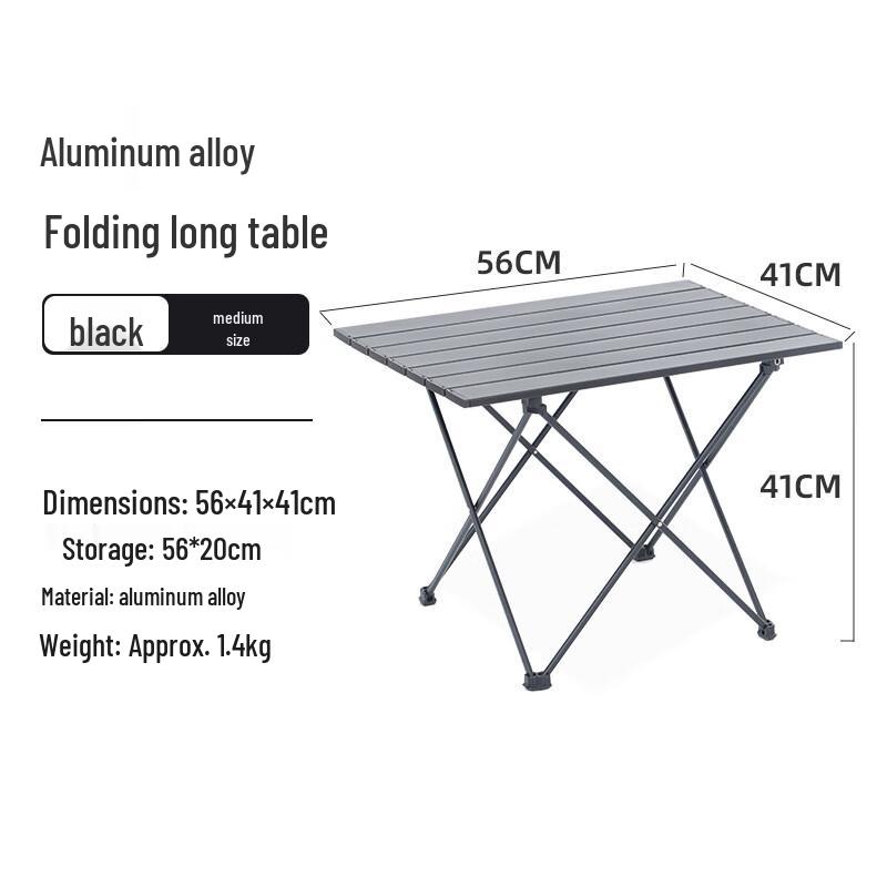 Aluminum Alloy Outdoor Folding Camping Table