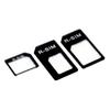 Адаптер-конвертер 3 в 1 NanoSIM-карта в Micro SIM-карту и стандартную SIM-карту