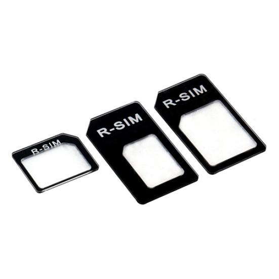 Адаптер-конвертер 3 в 1 NanoSIM-карта в Micro SIM-карту и стандартную SIM-карту
