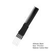 Расчески для начеса 2 в 1 Практичные прочные расчески для начеса из углеродного волокна для дома