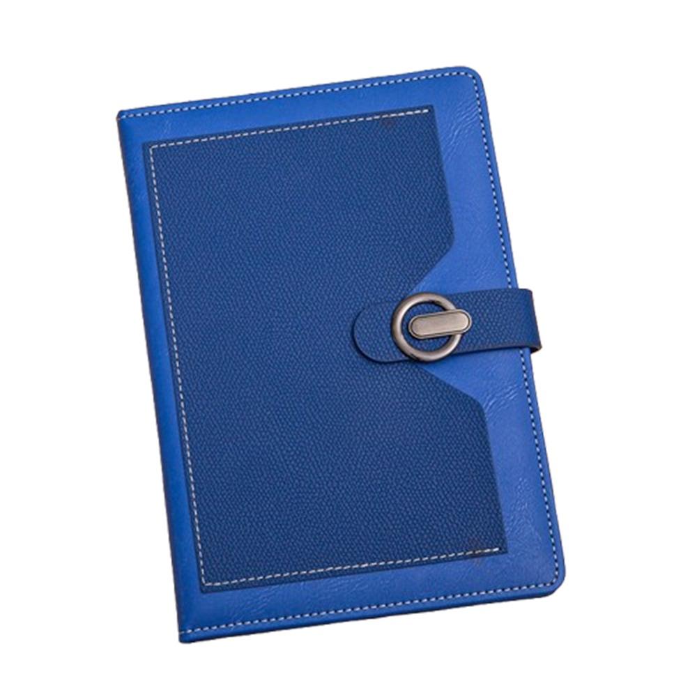 Magnetic Suction Buckle A5 Notebook 200 Pages Diary Notepad Office School Supply