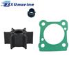 6G1-44352 Water Pump Impeller with Gasket Damper for Yamaha 2 Stroke 6HP 8HP Outboard 6G1-44352-00 18-3066