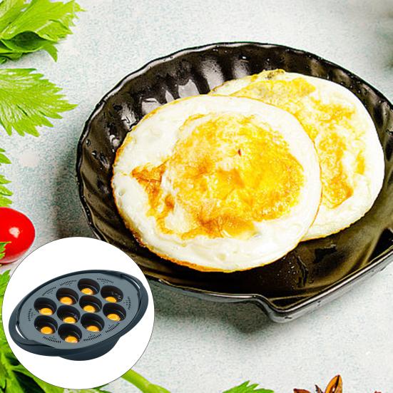 Вставка для варки яиц на 10 отверстий для аэрофритюрницы-духовки TM4/TM5/TM31, высокоемкостная, из пищевого материала, не содержит БФА, чашки для варки яиц пашот, можно мыть в посудомоечной машине