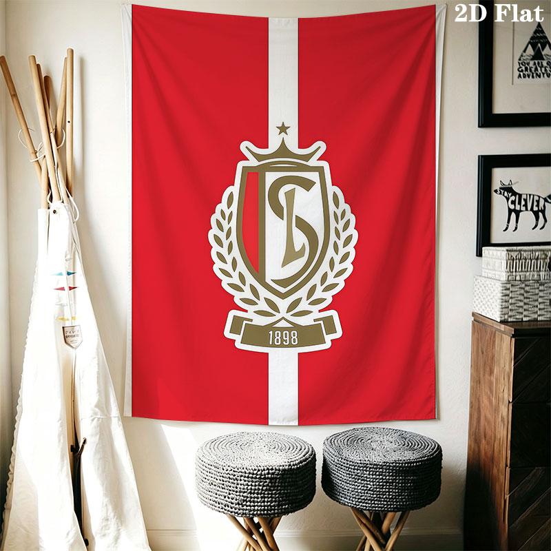 Standard Liège logo Wall Hanging Printed Fabric Blanket Decorative Tapestries for Bedroom Living Room Home Decor