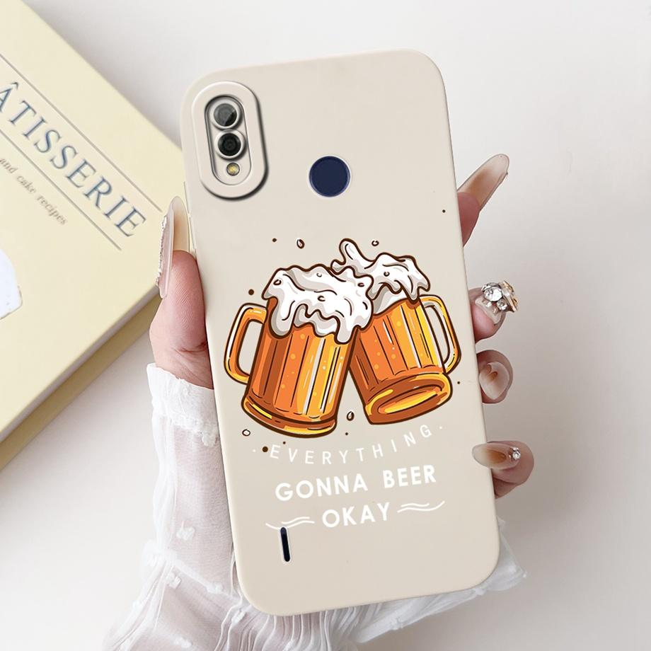 Moon Night Gothic Style Phone Case For Itel P33 Plus P33+ Back Cover Soft Silicone Bumper Coque ITELP33 P 33 Capa