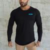 Muscleguys Fitness Sports Thin Long Sleeved T-shirt Men's Spring and Autumn Clothes Breathable Running  Top