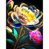 Diamond Painting Flower Full Round Mosaic DIY Embroidery Complete Kit Home Decor 30x40cm/12x16inch