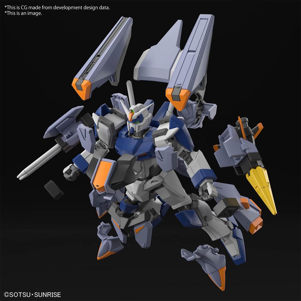 HG Mobile Suit Gundam SEED FREEDOM Duel Blitz Gundam Scale Plastic Model 1/144 Color-coded