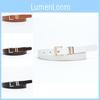 Chic And Stylish Womens Alloy Buckle Belt In Multiple Colors Perfect For Casual Or Formal Outfits