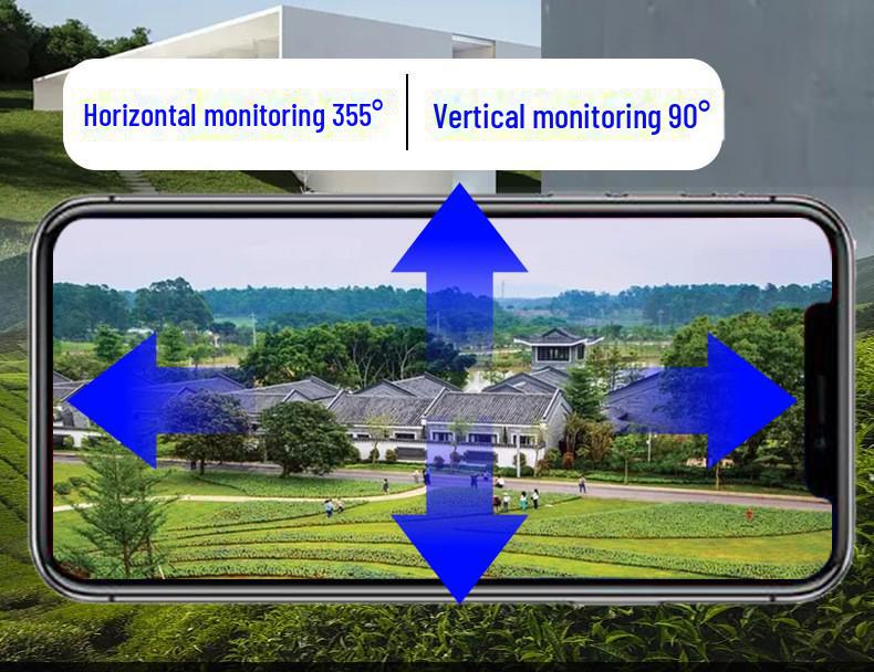 360° Беспроводная наружная HD WiFi камера безопасности