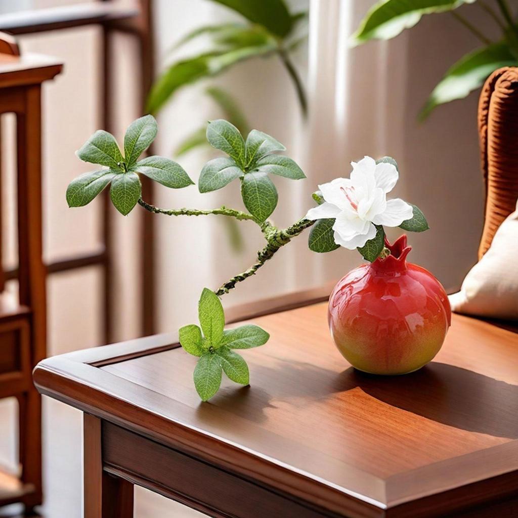 Керамическая ваза для цветов в форме фруктов, центральные украшения для стола, органайзер для букетов