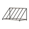 Wine Bottle Rack Iron Inclined Display Holder for 4-5 Bottles Modern Minimalist Wine Organizer for Entryway Bar Cabinet Decor