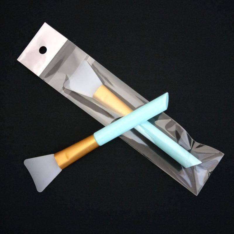 5 разноцветных силиконовых кистей для самостоятельного изготовления ювелирных изделий, инструменты для кистей, инструмент-кисть с мягкой головкой, силиконовая пленка, регулировочная палочка