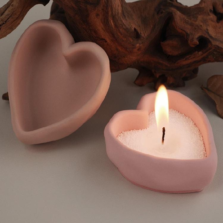 Художественная силиконовая форма в виде сердца для Resin Craft, изготовления украшений ручной работы, органайзеров, декоративных блюд