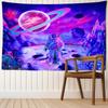 Abstract Astronaut Tapestry Wall Hanging Psychedelic Hippie Tapiz Colorful Universe Room Dormitory Home Decor Background