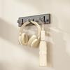 Foldable Coat Hook Wall Mounted Sticky Hooks Multifunctional Clothes Hooks  for Kitchen