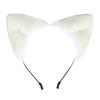 Handmade Simulation Fox Ears Hair Band Movable Cat Ears Hair Hoop Plush Animal Ear Headband Headdress Props