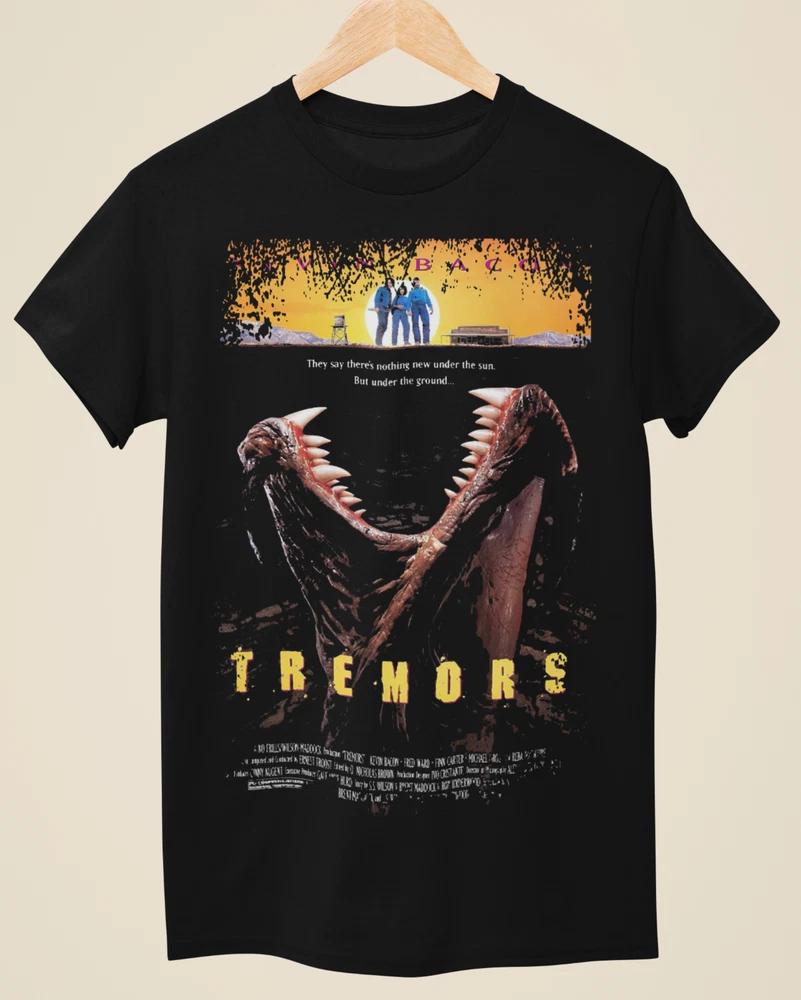 Tremors Movie Poster Inspired Unisex Black TShirt