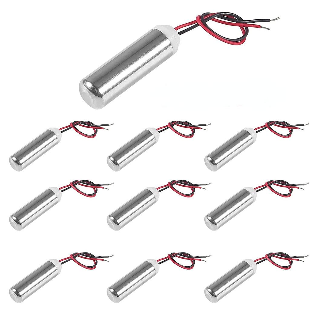 1/5/10 шт. бессердечный двигатель постоянного тока 7 мм x 25 мм, миниатюрный вибрационный двигатель с микровибрацией 8000-24000 об/мин для электрической зубной щетки