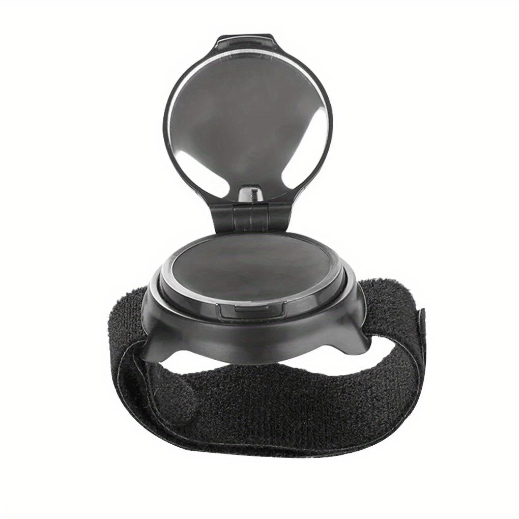 [Вращающееся велосипедное зеркало] Велосипедное зеркало с выпуклой линзой, вращающееся на 360 градусов | Изготовлено из акриловой линзы, ABS-корпуса, оснащено ремешками для запястья и руки