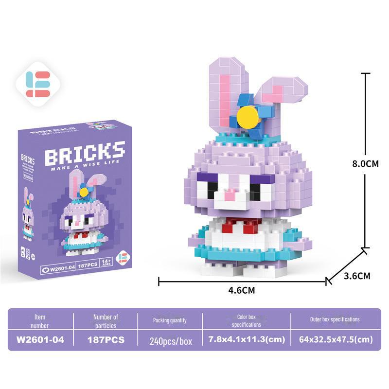 Строительные блоки из алмазных частиц «Китайский маджонг» Guochao — детский образовательный набор