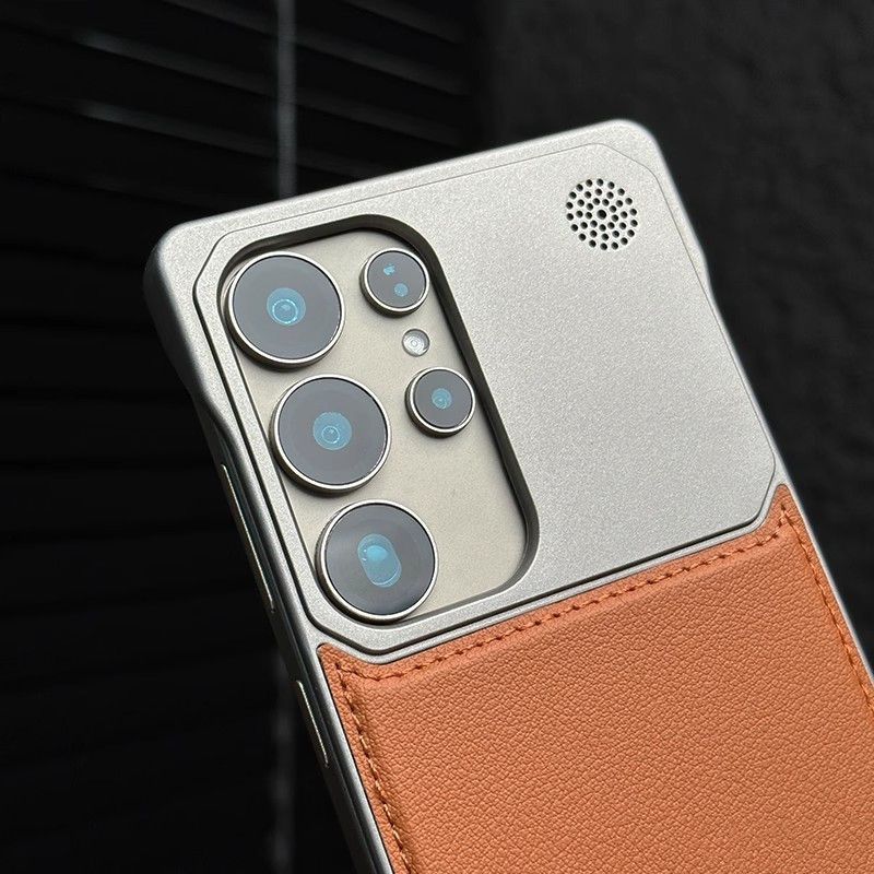 Чехол для мобильного телефона Samsung S25ultra S24ultra Кожаный S23ultra Ультратонкий S25 + Ароматерапия Безрамочный S24