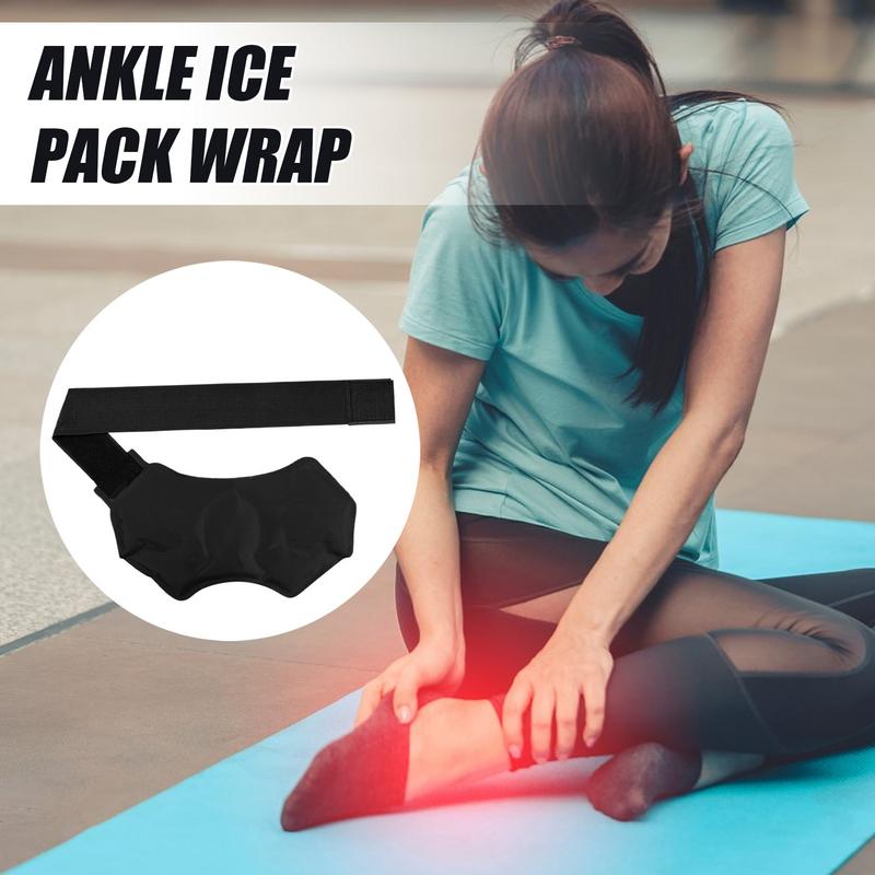 Ледяной пакет для лодыжки/спортивной стопы, охлаждающий пакет, горячая/холодная терапия, гелевый пакет, регулируемая подставка, многоразовый, экологически чистый, прочный инструмент