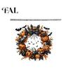 Acrylic Pumpkin Wall Hanging Halloween Pendant Decoration with Chain Waterproof Welcome Festive Window Ornament Sign for Front Door Porch Indoor