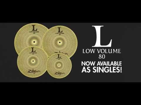 Набор тарелок низкой громкости Zildjian L80 LV38