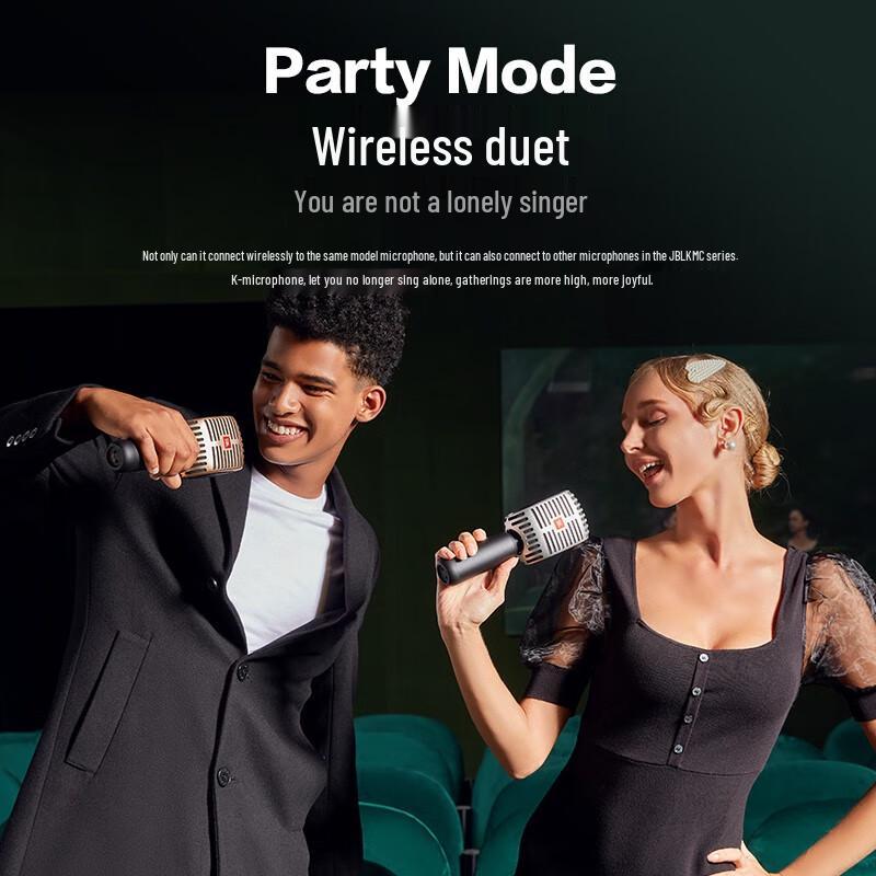 JBL KMC600 All-in-One Wireless Karaoke Microphone CN plug (adapter included)