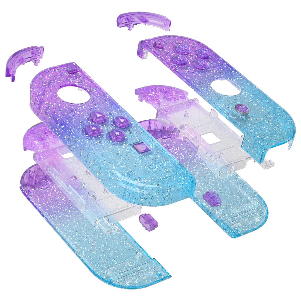 Сменный корпус eXtremeRate Switch, совместимый с корпусом портативного контроллера, совместимый с Switch и Switch OLED, с хорошим полным набором