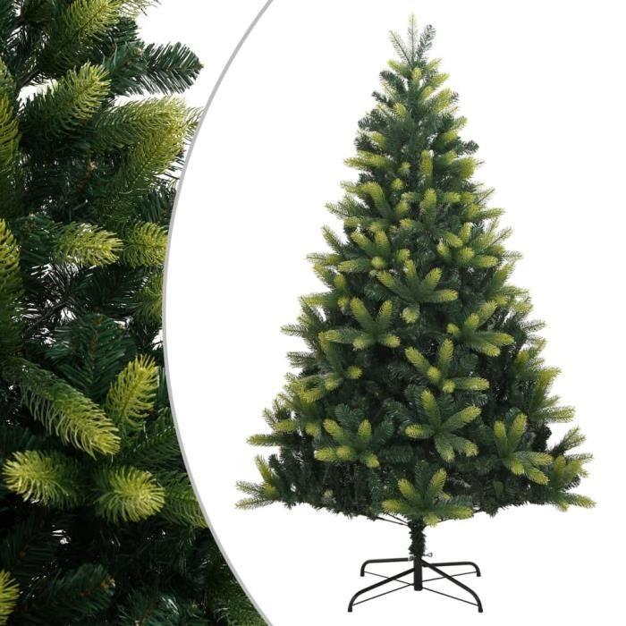 VidaXL Hinged Artificial Christmas Tree with Stand 180 Cm 356762