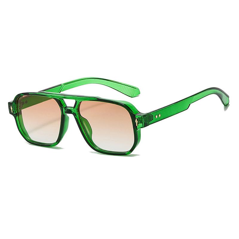 1pcs/4pcs Brand Fashion Square Women Men Sunglasses Retro Rivets Women Brand Designer Shades UV400 Sun Glasses Shades