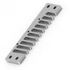 3 Colors Aluminum Alloy 10 Holes Comb Harmonica Part for Marine Band Crossover and Deluxe