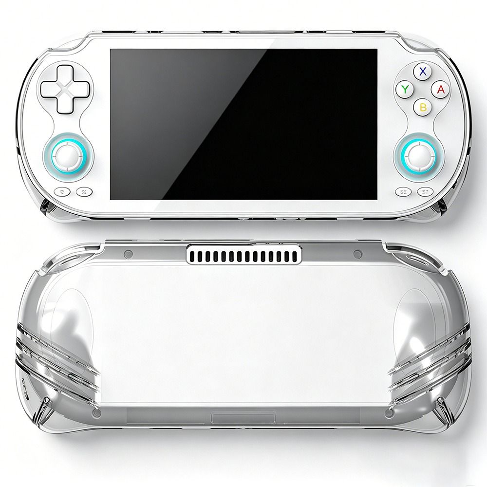 Wear-Resistant Gaming Handhelds Case Anti Drop Soft Clear Shell for Anbernic RG Vita Pro
