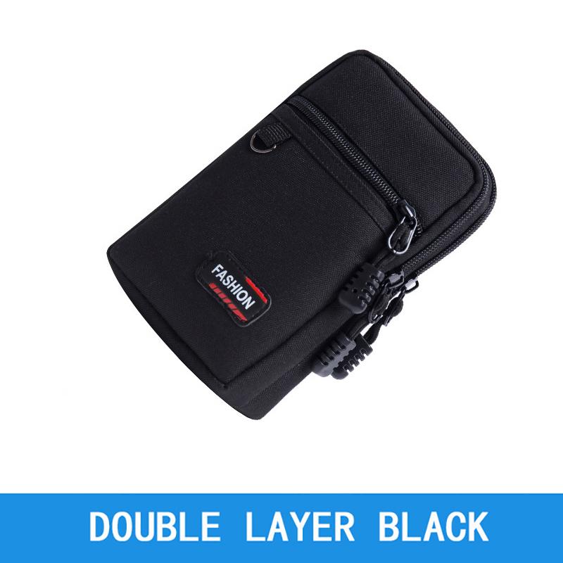 Двухслойная уличная военная поясная сумка, мужская сумка для телефона, тактическая поясная сумка для кемпинга и охоты LXY