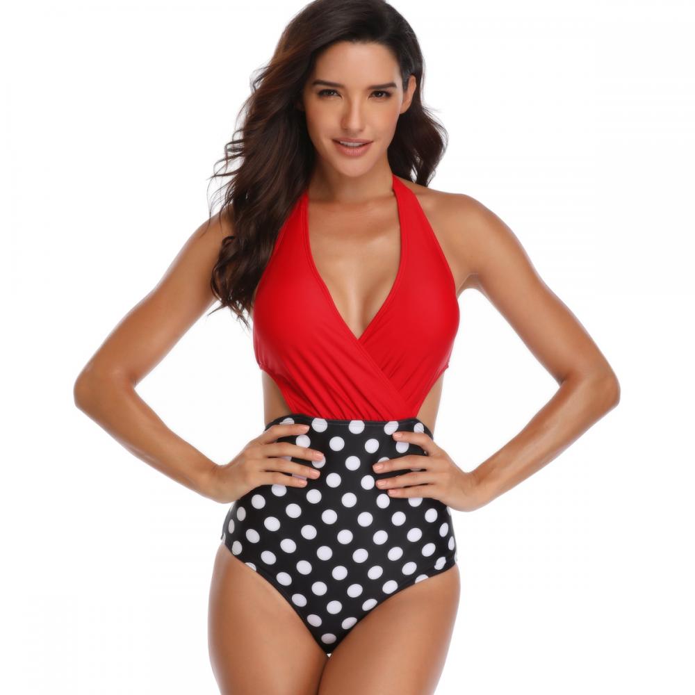 Women's Swimming Suit One-Piece Print Sexy Bikini Swimsuit