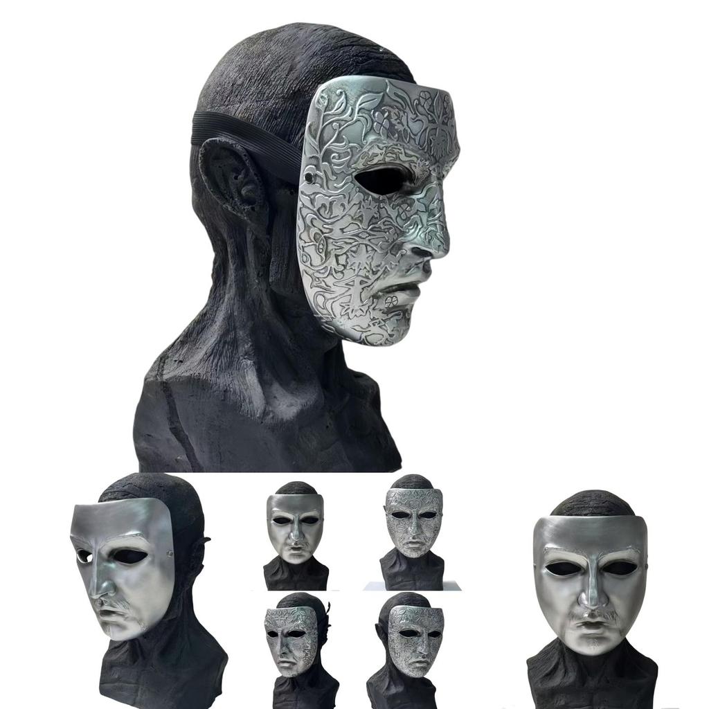 Балдуин IV Иерусалимский Маска на Хэллоуин Смола Костюм Покрытие для лица для косплея и фестивалей