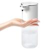 Gogorelax Automatic Soap Dispenser, 400ml Liquid Hand Soap, 4 Flow Settings, Waterproof, Wall-Mounted, No-Touch, Quiet, Rechargeable, Translucent Bott