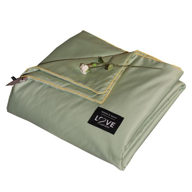 Летнее одеяло с охлаждающим эффектом, тонкое летнее однотонное одеяло для двуспальной кровати размера «queen-size», охлаждающее одеяло из микрофибры, легкое покрывало