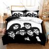 INXS Bedding Set Duvet Cover + 2 Pillowcases Australian New Wave Rock Michael Hutchence Vintage 80s Bedroom Decor